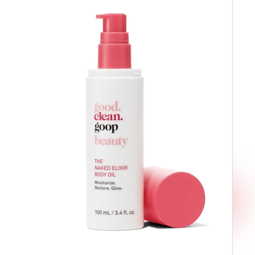 goop- The Naked Elixir Body Oil, NEW! Full size moisturizer